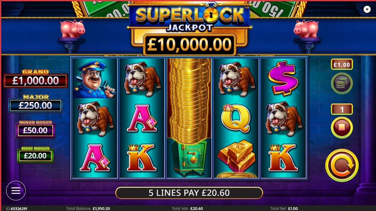 Piggy Bankin’ Super Lock slot machine theme